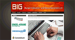 Desktop Screenshot of big-burg.de